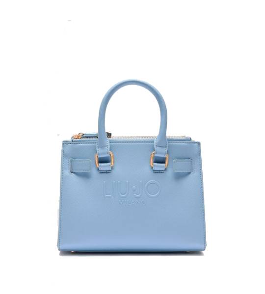 Sac à main LIU JO Satchel moyenne format blue ciel