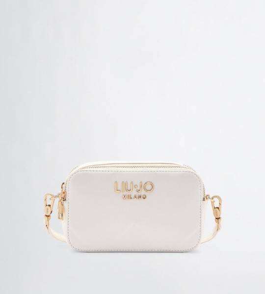 Sac à main LIU JO Charm petit format Off white