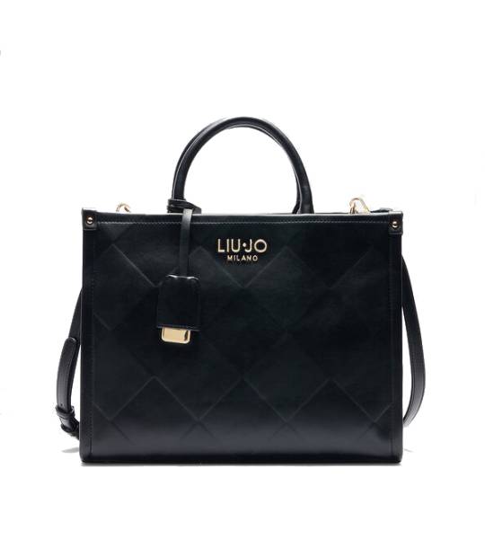 Sac à main LIU JO Charm grand format Black