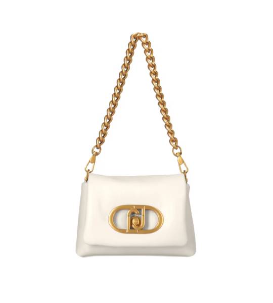 Sac à main LIU JO LaPuffy petit format  Off white