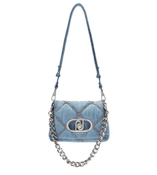 Sac à main LIU JO LaPuffy petit format Light denim