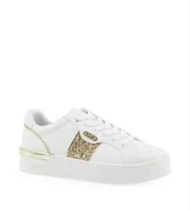 Baskets LIUJO Silvia GLITTER WHITE/GOLD