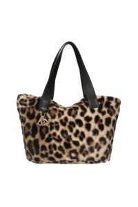 Sac hobo grand format en imitation fourrure AF5154 -E0305 47 macul ,naturale